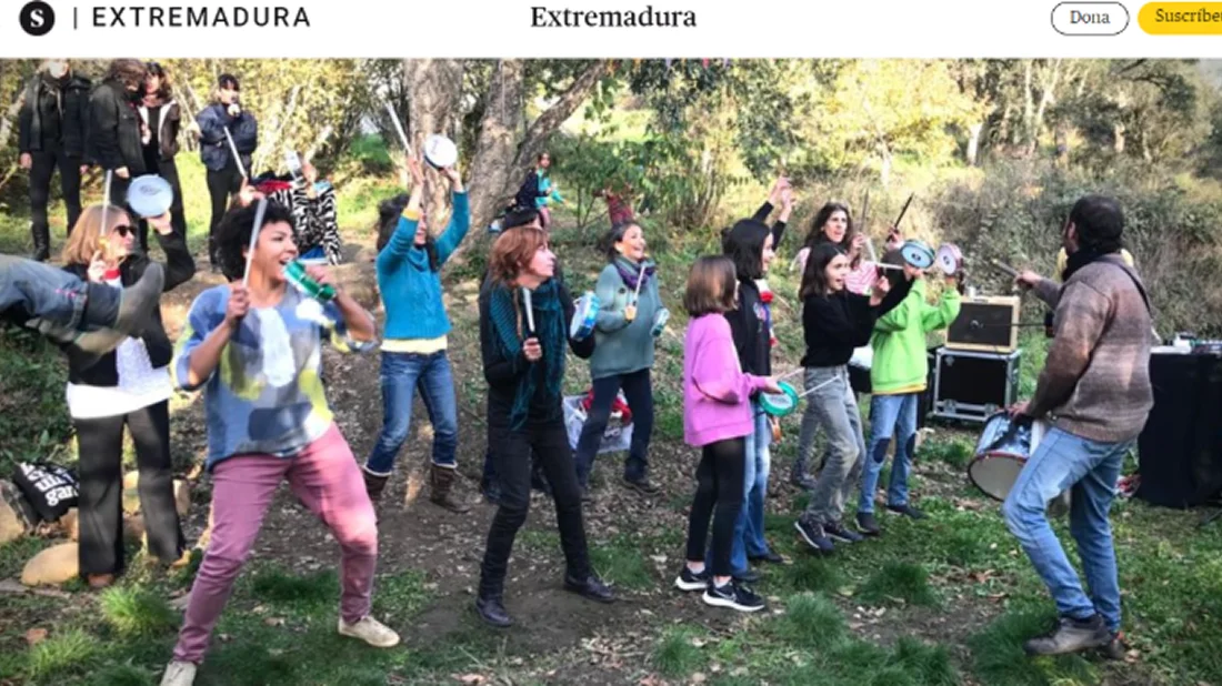 Batukadanaraia Batucada Transfronteriza Entre Extremadura Y Portugal | ASOC IMPARA-COMUNIDAD EDUCATIVA TRANSFORMADORA