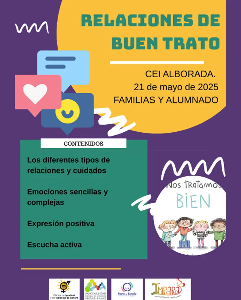 Talleres De Relaciones De Buen Trato | ASOC IMPARA-COMUNIDAD EDUCATIVA TRANSFORMADORA